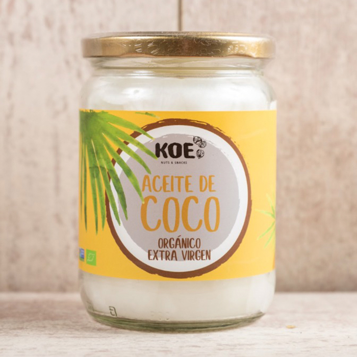 Aceite de coco orgánico (sin olor) 500 ml.