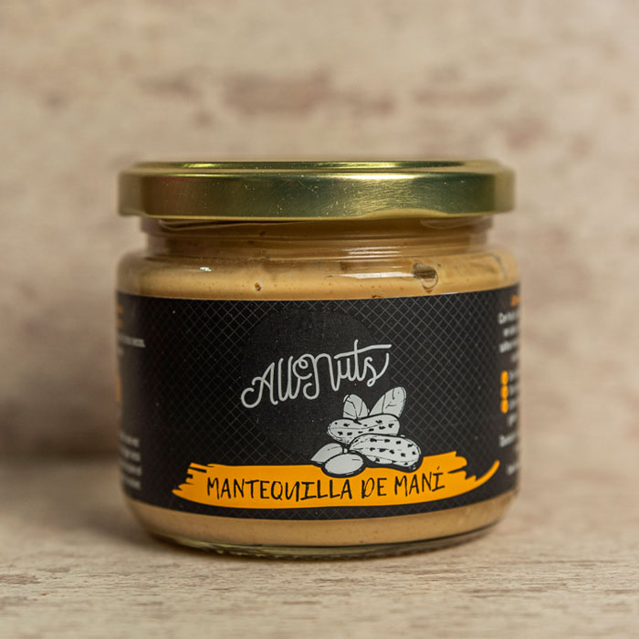 Mantequilla de maní natural