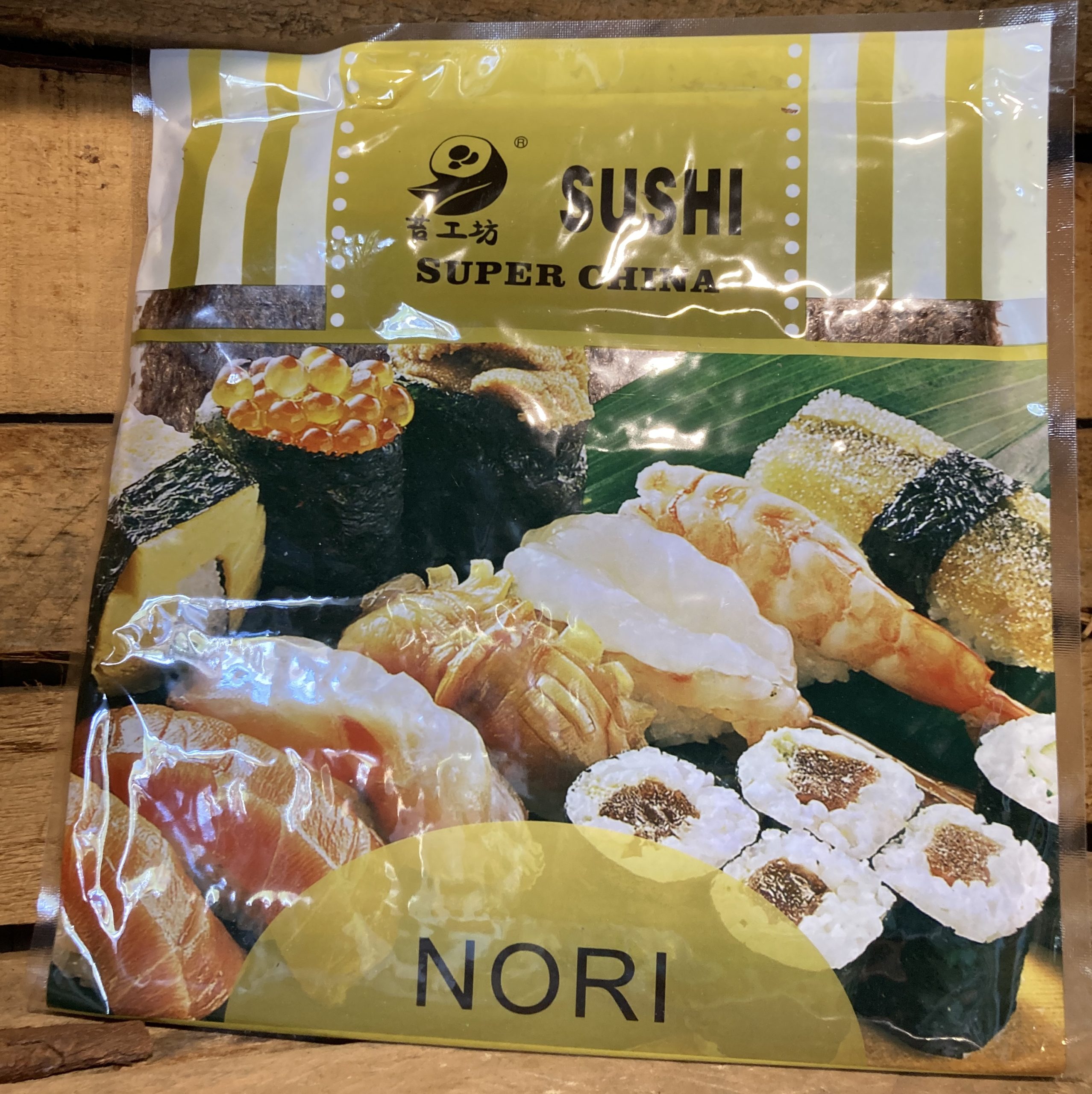 alga nori para sushi