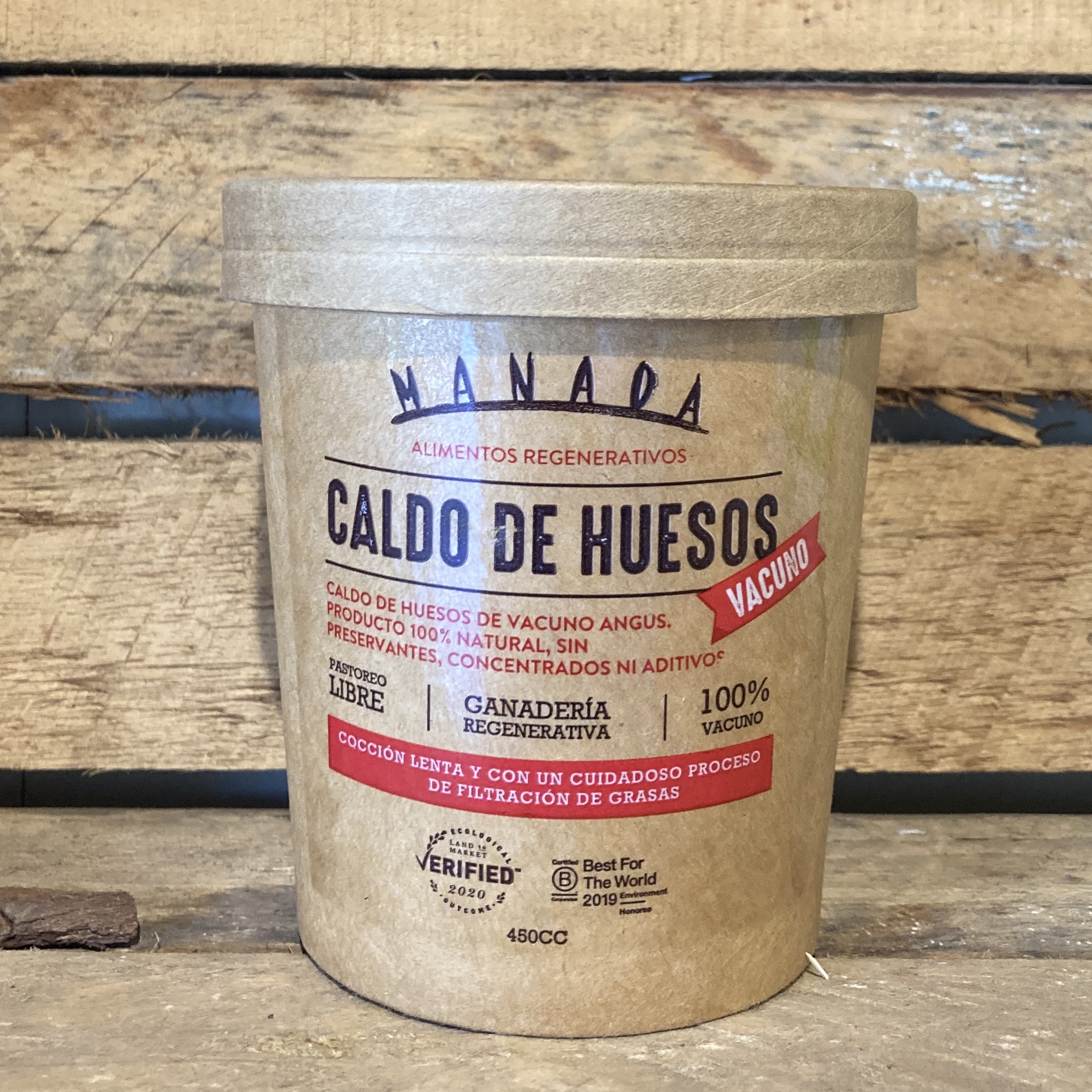 Caldo de huesos vacuno 450 CC