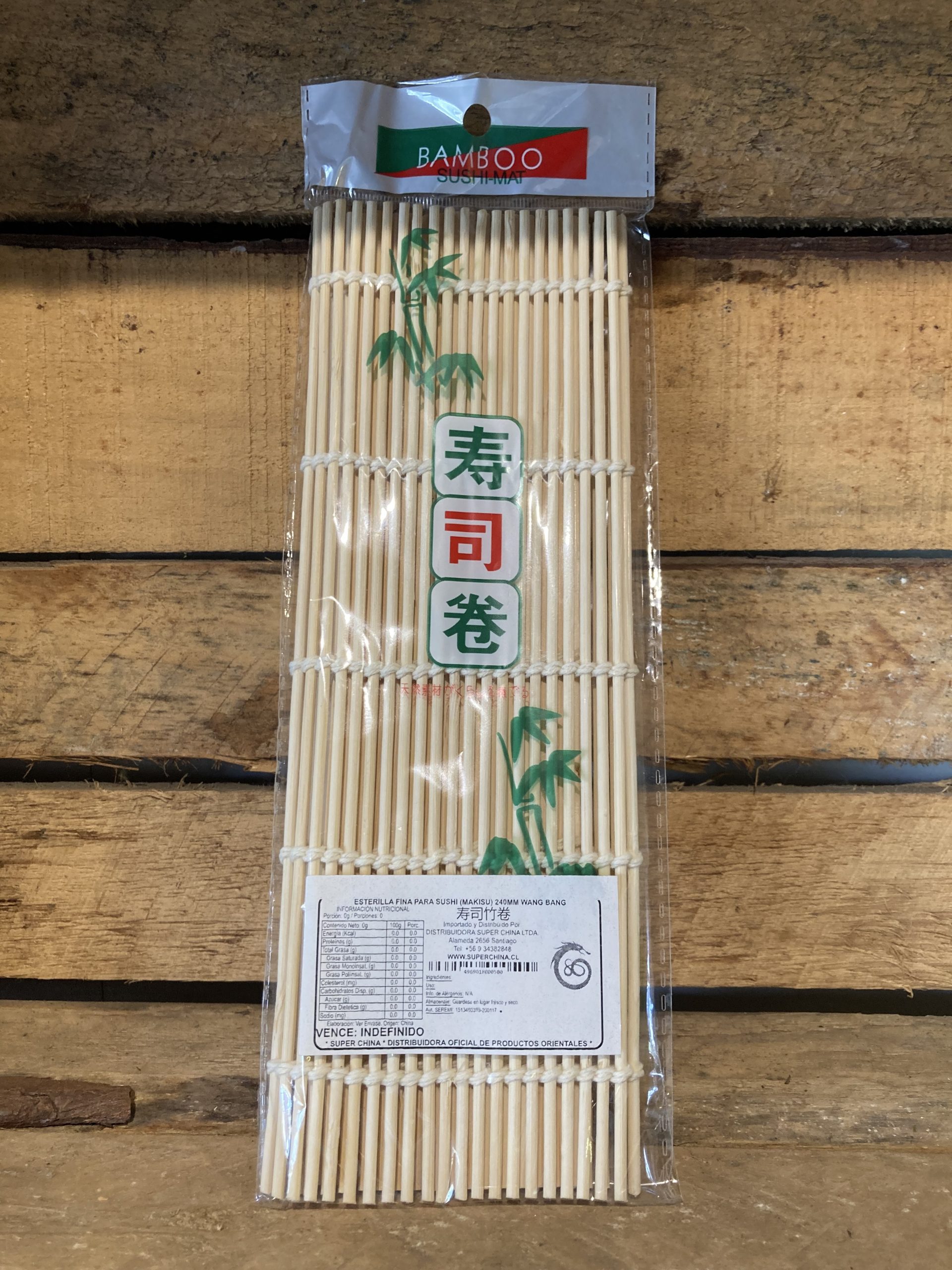 esterilla para sushi