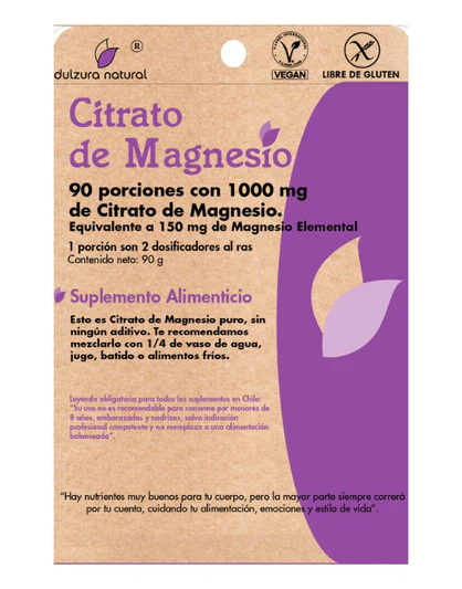 citrato de magnesio
