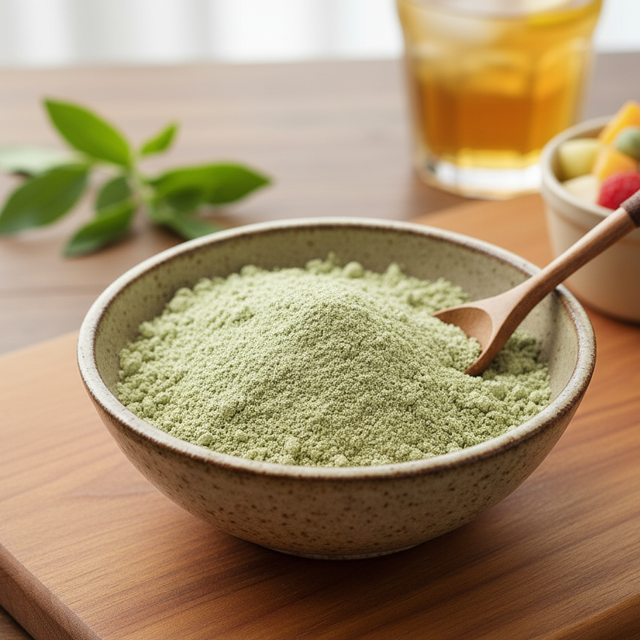 stevia stevia en hojas